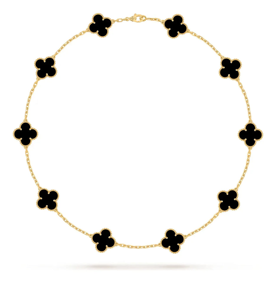 Set Collar y Pulsera Trébol de Cuatro Hojas