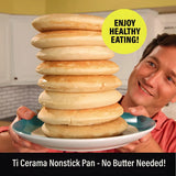 Sartén Doble Cara Antiadherente Gotham Steel Pancake Bonanza