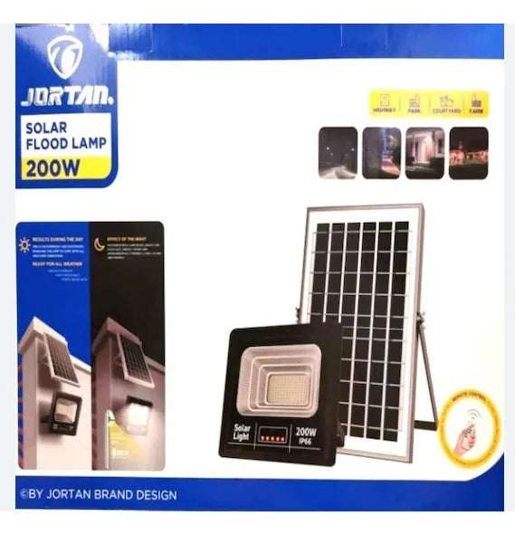 Panel Solar 200W con Luz LED