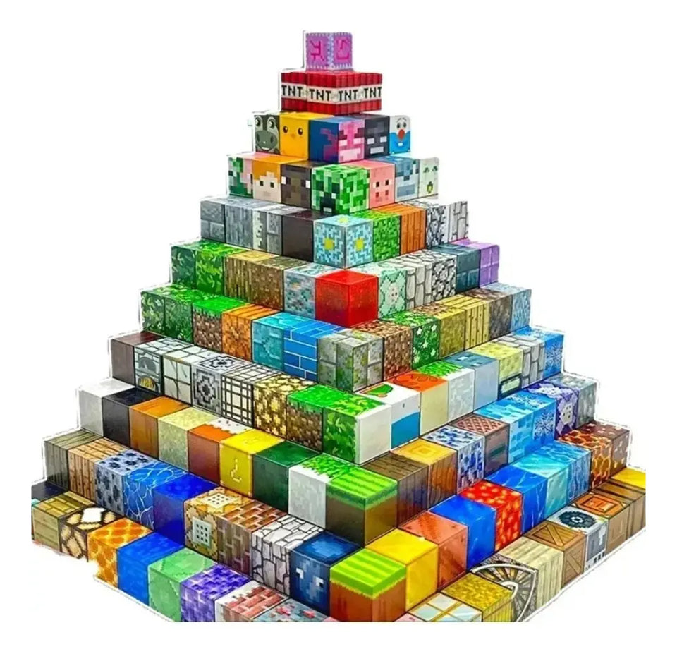 Bloques Magnéticos de Construcción – Set de 50 Piezas
