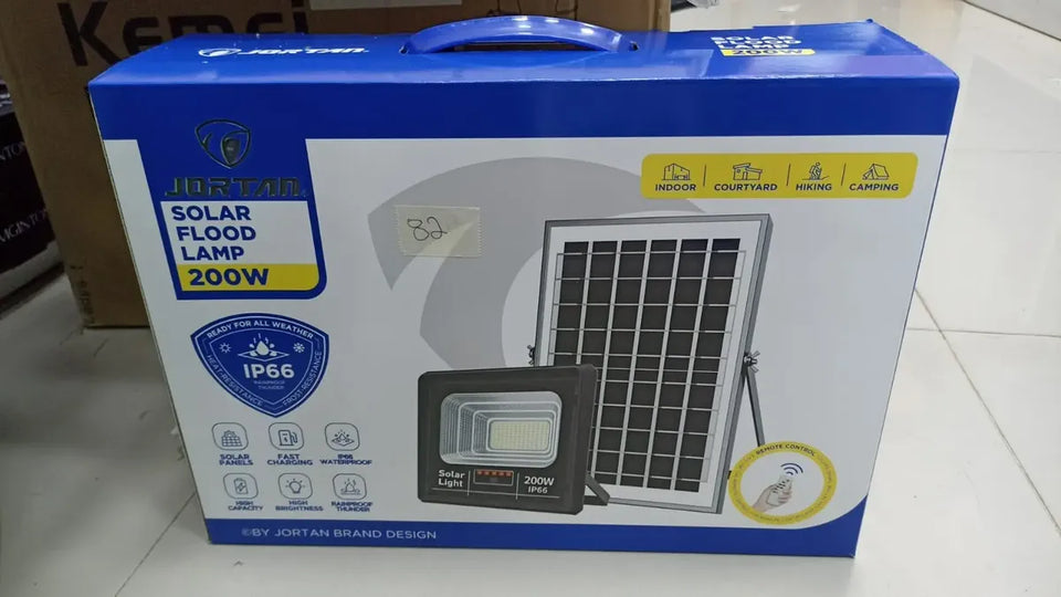 Panel Solar 200W con Luz LED