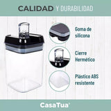 RECIPIENTES ORGANIZADORES PARA GRANOS Y CEREALES – SET X5