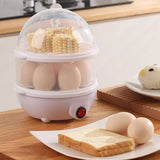 Hervidor Eléctrico de Huevos 2 Niveles para 14 Huevos
