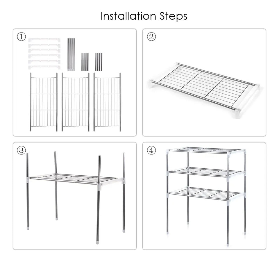 Estante Organizador Multifuncional para Cocina