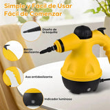 Limpiador a Vapor Portátil 1000W Multiusos de Alta Presión