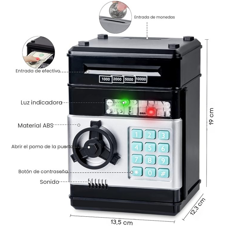 Alcancia Electronica Para Niños y Niñas