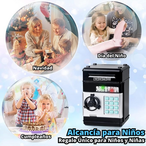 Alcancia Electronica Para Niños y Niñas