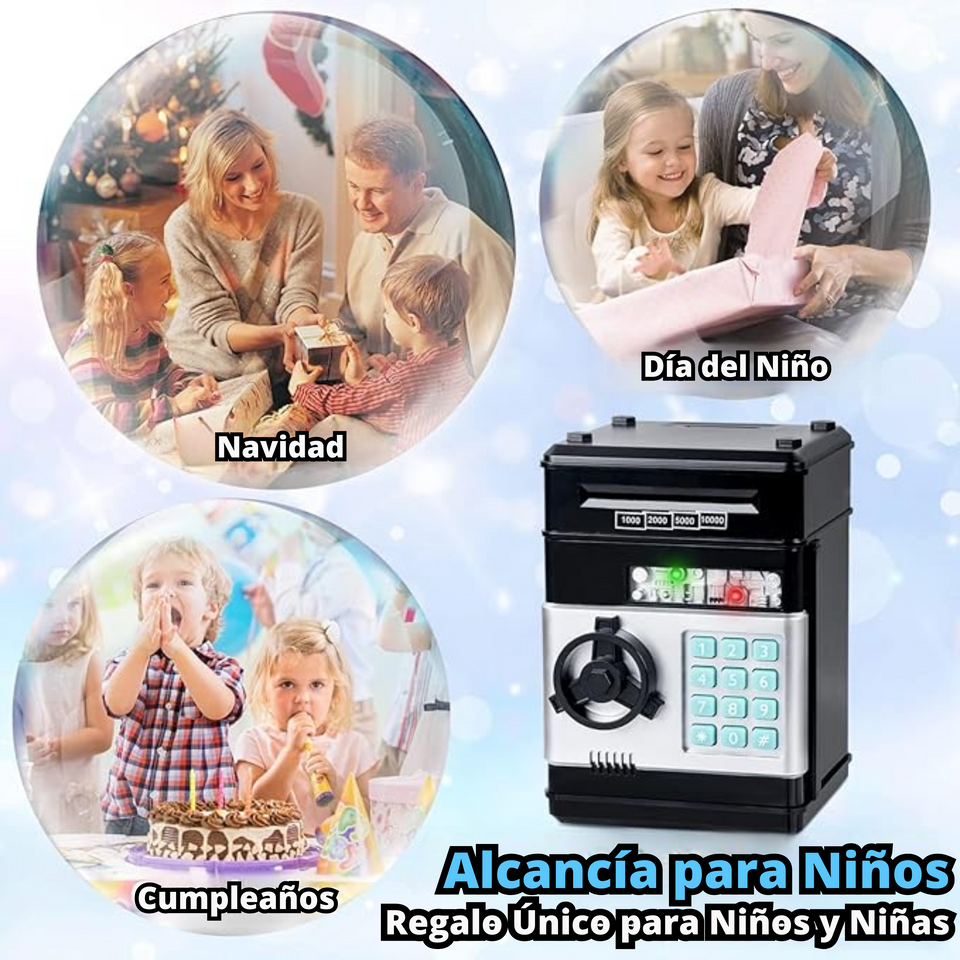 Alcancia Electronica Para Niños y Niñas