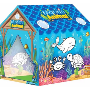 Carpa Coloreable Animales Para Jugar