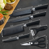 Set Cuchillos Profesional 6pzs Pela Papa