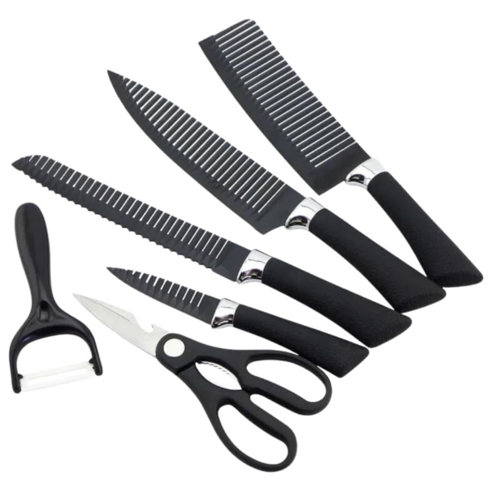 Set Cuchillos Profesional 6pzs Pela Papa