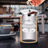 Prensa Francesa De Acero Inoxidable 1 Lt