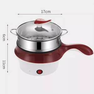 Mini Olla Electrica Coccion Vapor 2 En 1