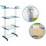 Tendedero De Ropa 3 Niveles Plegable