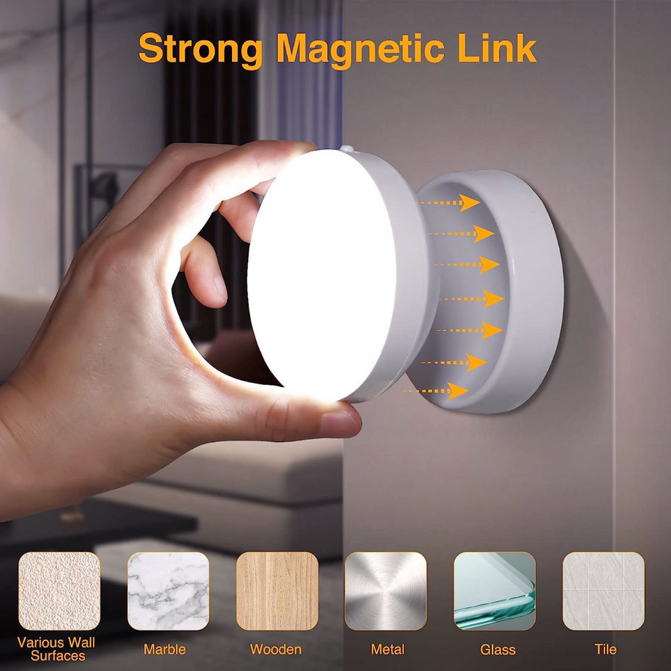 Lampara Luz Led Giratoria 360 Magnetica