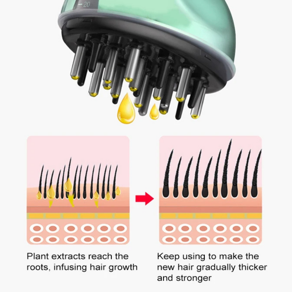 Dispensador De Aceite Para El Cabello