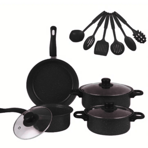 Juego De Ollas Con Cucharas 13 Piezas