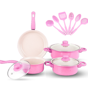 Juego De Ollas Con Cucharas 13 Piezas
