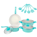 Juego De Ollas Con Cucharas 13 Piezas