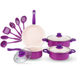 Juego De Ollas Con Cucharas 13 Piezas