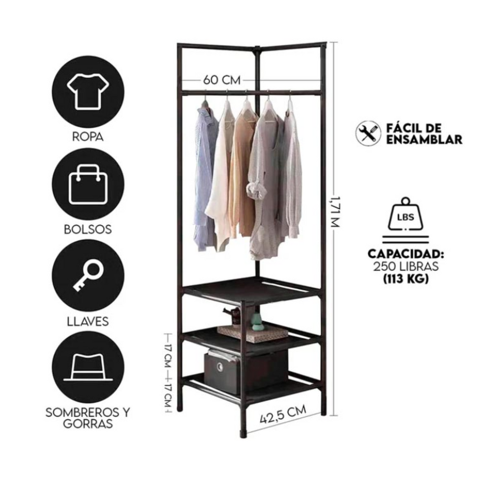 Organizador Esquinero 3 Niveles