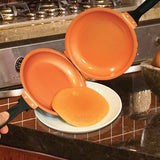 Sartén Doble Cara Antiadherente Gotham Steel Pancake Bonanza
