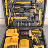 Taladro inalámbrico 88V Max con kit completo de herramientas