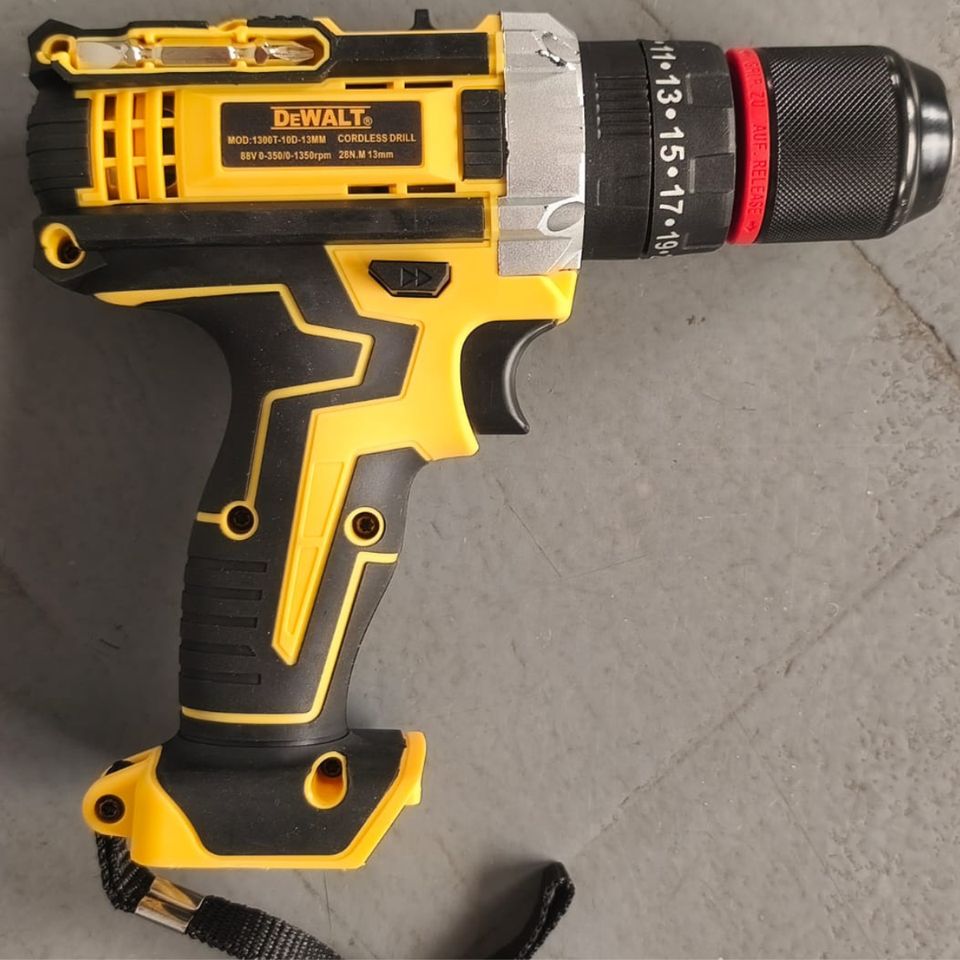 Taladro inalámbrico 88V Max con kit completo de herramientas