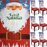 Set mantel navideño + 6 fundas para sillas