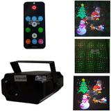 Láser de muñecos de navidad con control remoto
