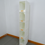 Gabinete organizador de 5 niveles con ruedas