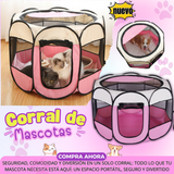 Corral para mascotas plegable y portátil