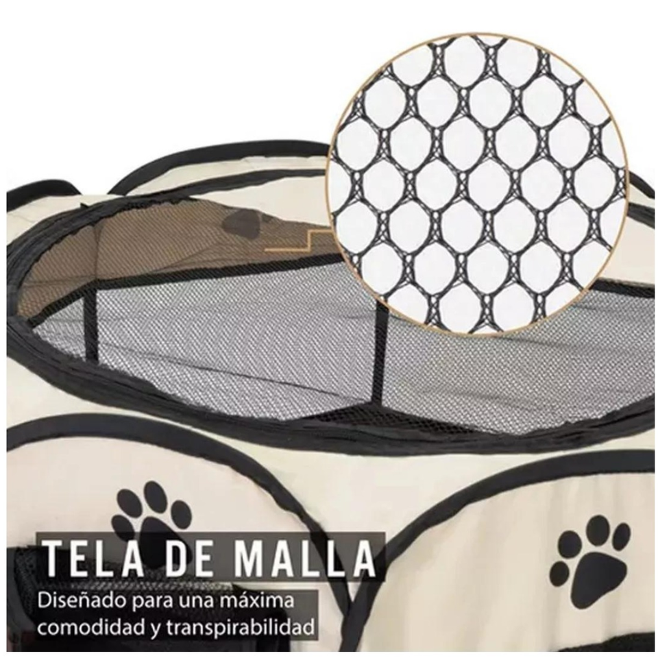 Corral para mascotas plegable y portátil