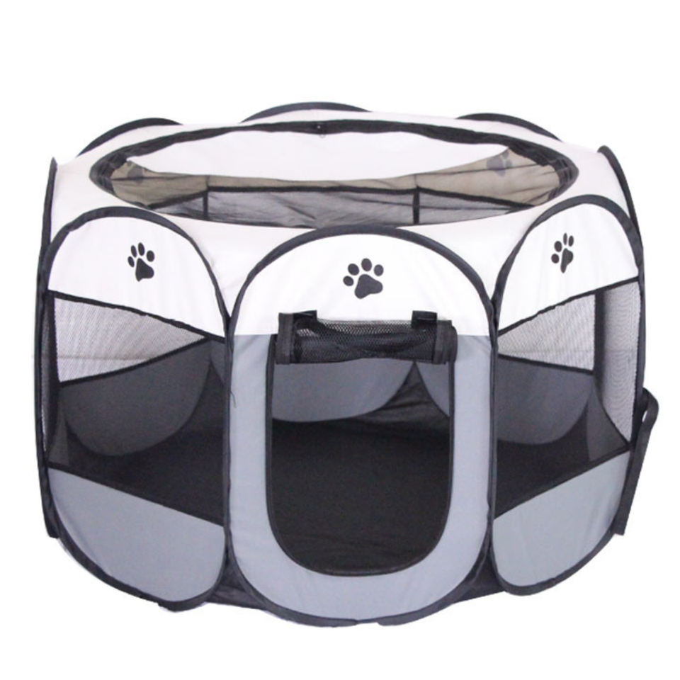 Corral para mascotas plegable y portátil