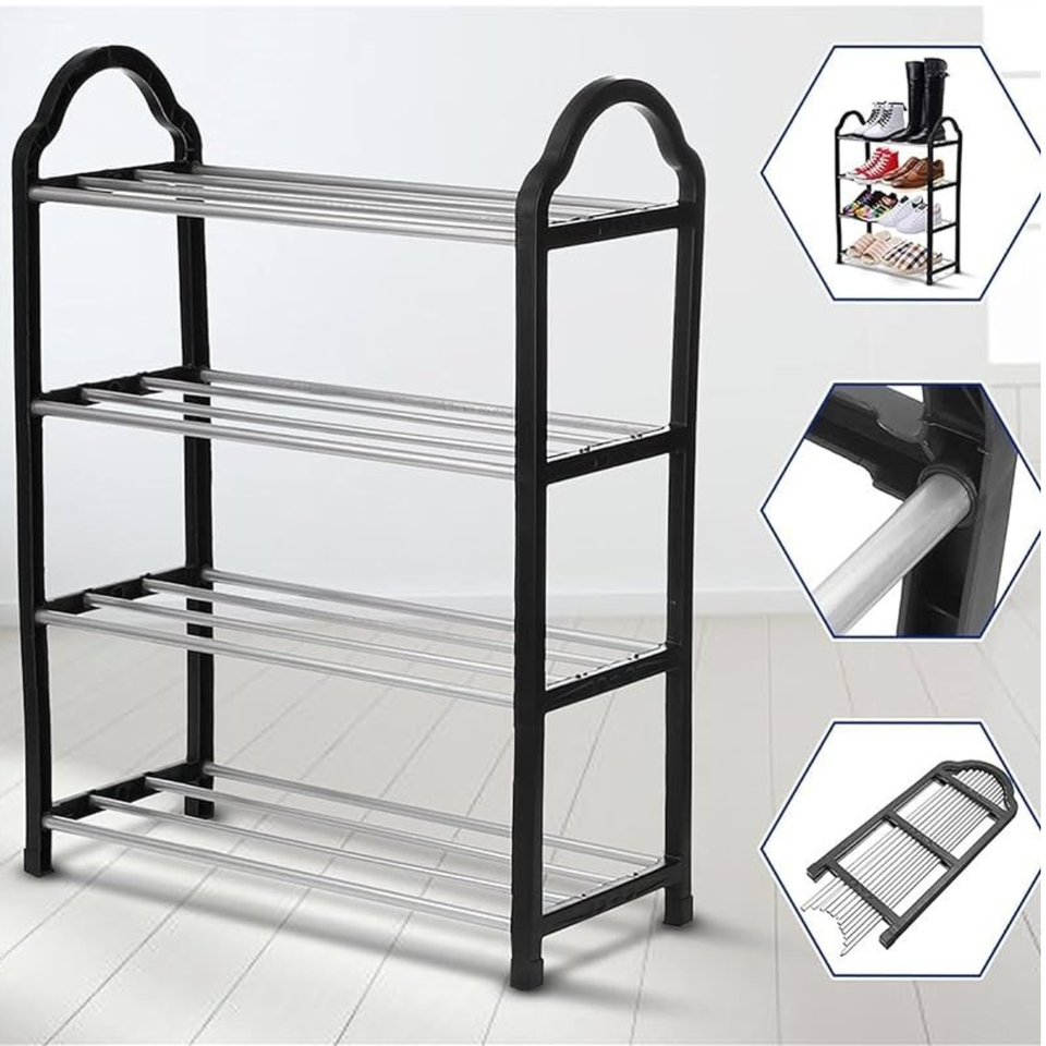 Organizador de zapatos de 4 niveles