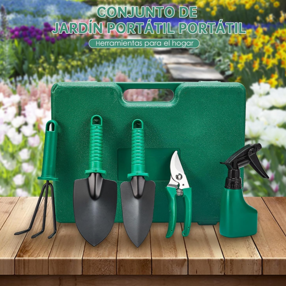 Herramienta de mano para jardín - Set de 10 piezas