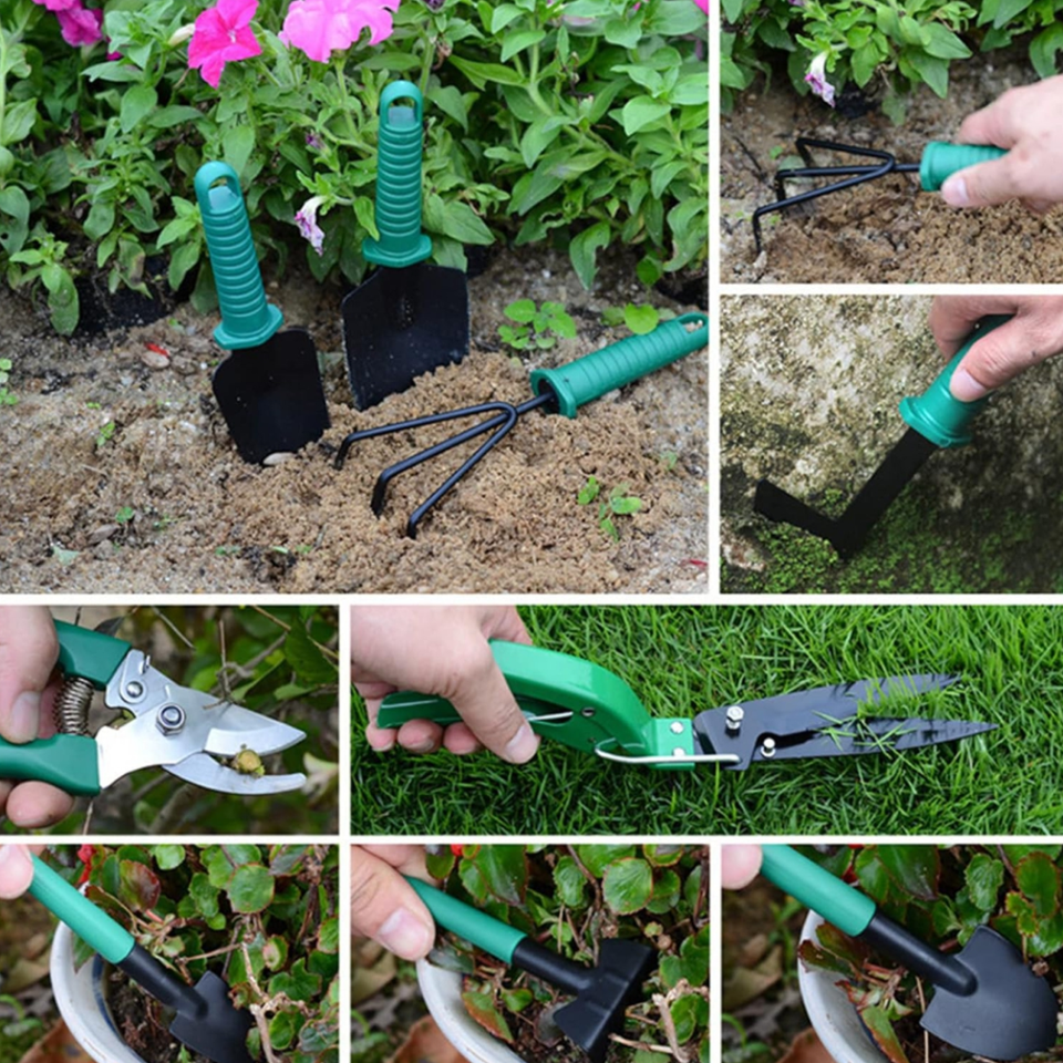 Herramienta de mano para jardín - Set de 10 piezas