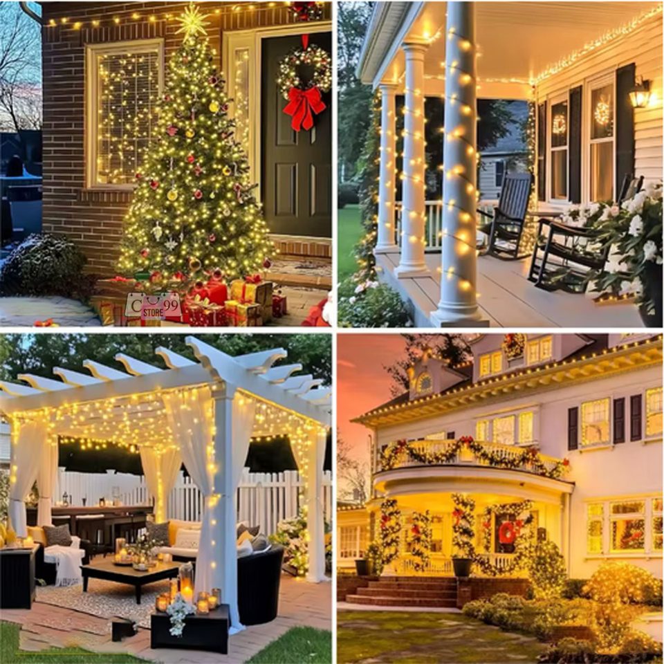 Luces lineales solares 200 led
