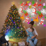 Proyector láser navideño 360°