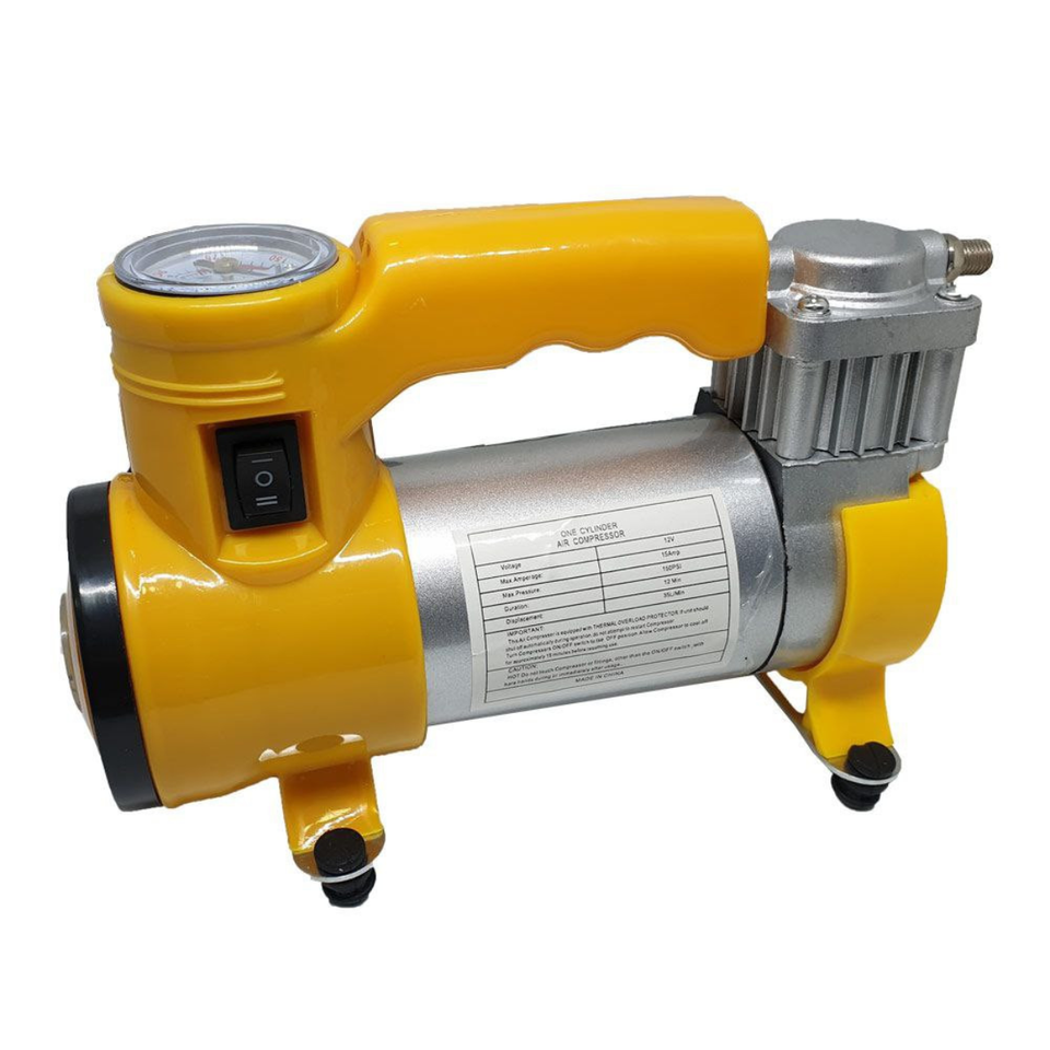 Compresor de Aire 12V con Linterna