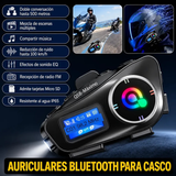 Combo X2 Intercomunicadores para Casco Q58-MAX con Pantalla LCD y Bluetooth