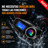 Combo X2 Intercomunicadores para Casco Q58-MAX con Pantalla LCD y Bluetooth