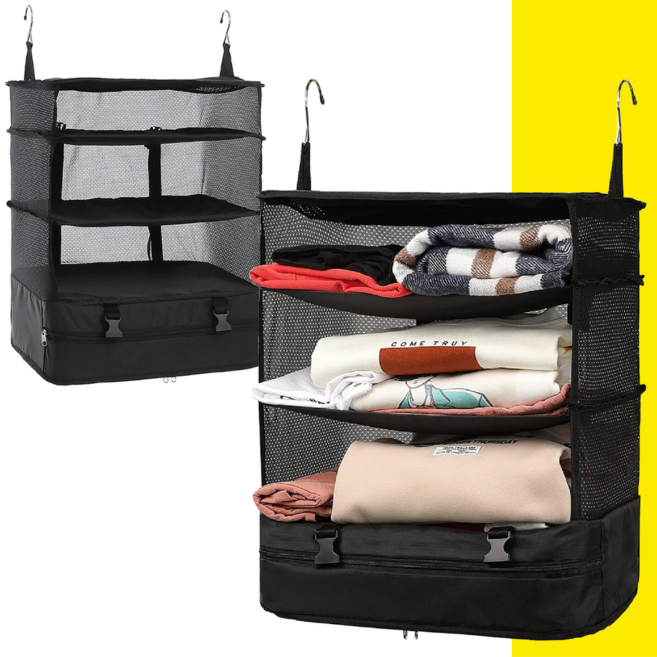 Estante de Viaje Portátil Colgante Plegable