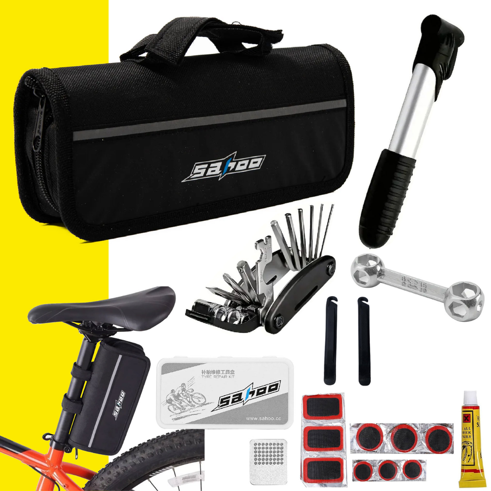 Kit de Reparación y Despiche de Bicicletas