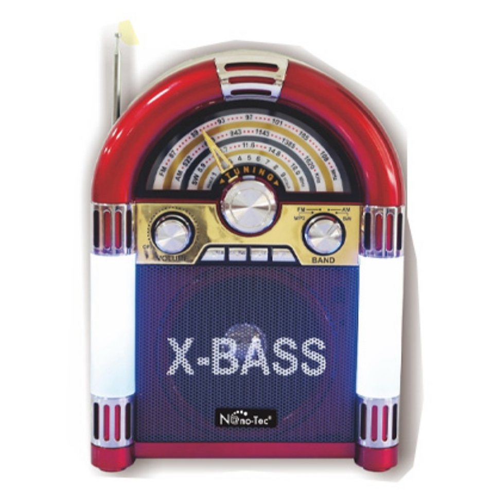 Radio parlante rokola retro nano