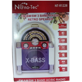 Radio parlante rokola retro nano