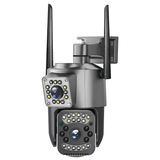 Cámara exterior doble lente wifi