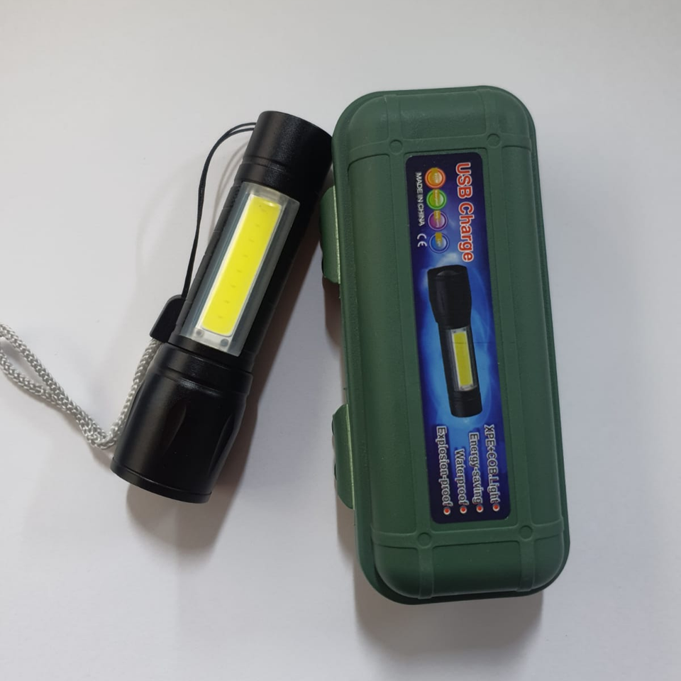 Kit de supervivencia con linterna portátil