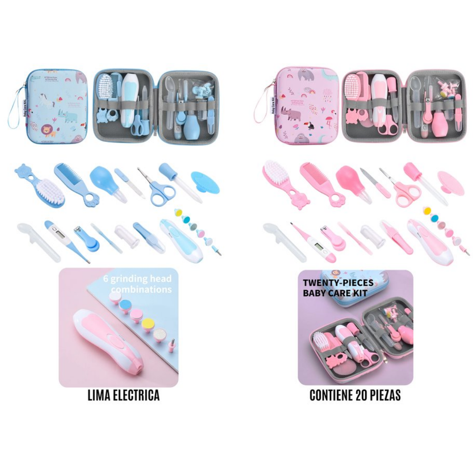 Set de cuidado para bebés de 20 piezas