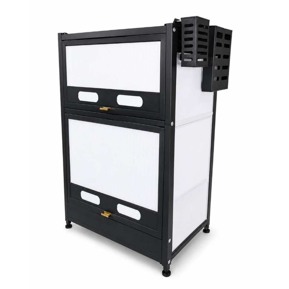 Gabinete escurridor de cocina 2 niveles